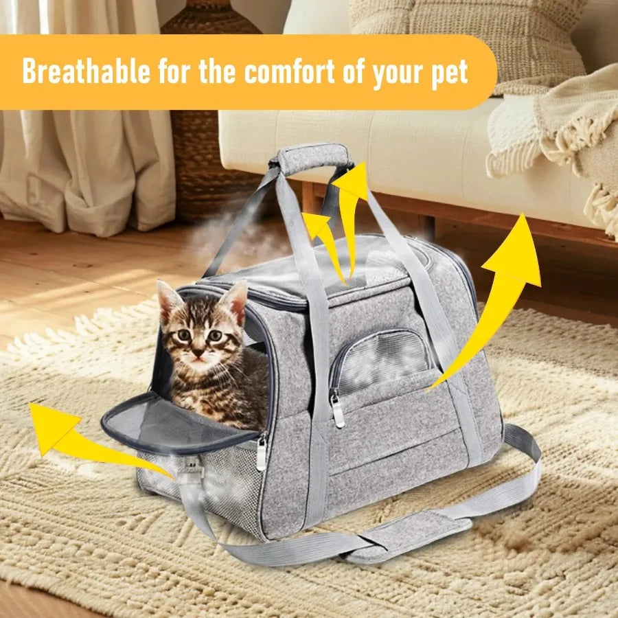 Collapsible Breathable Pet Carrier