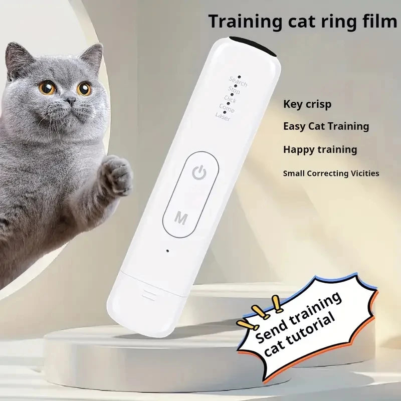 Interactive Cat Laser Toy USB Rechargeable