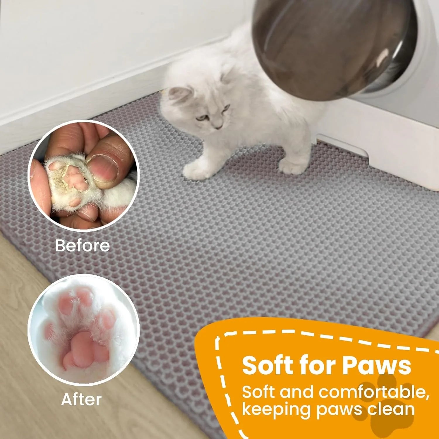 Cat Litter Mat with Double Layer