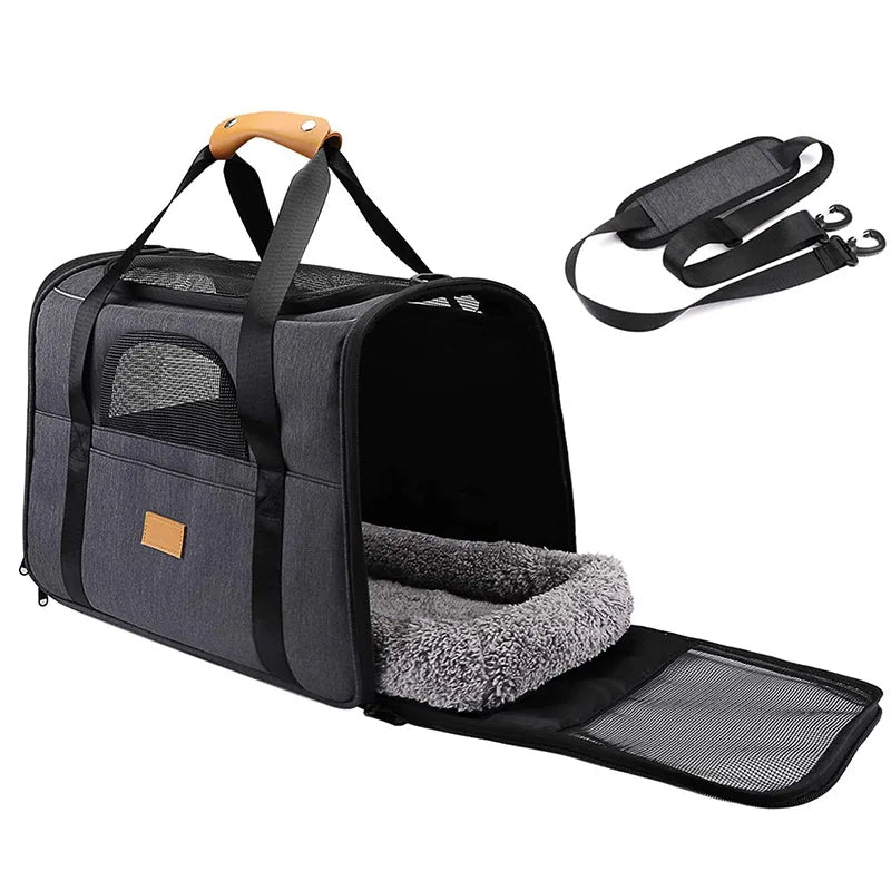 Soft Portable Pet Carrier up to 14 lbs
