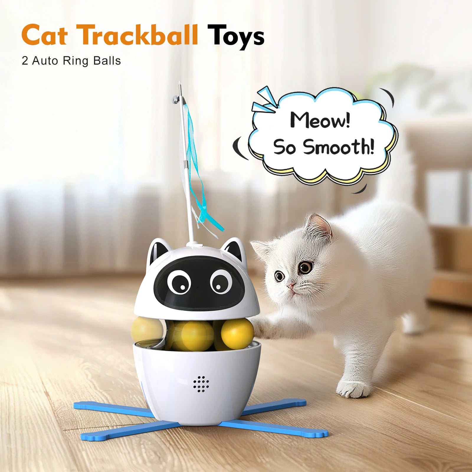 Cat Laser Toy 4-in-1 Rechargeable
