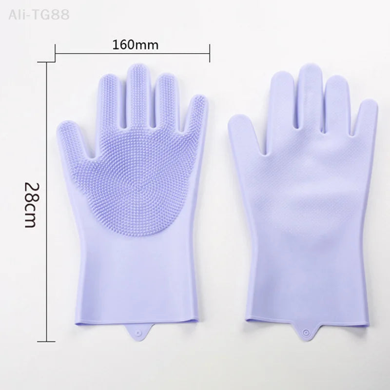 Pet Grooming Gloves for Dogs and Cats