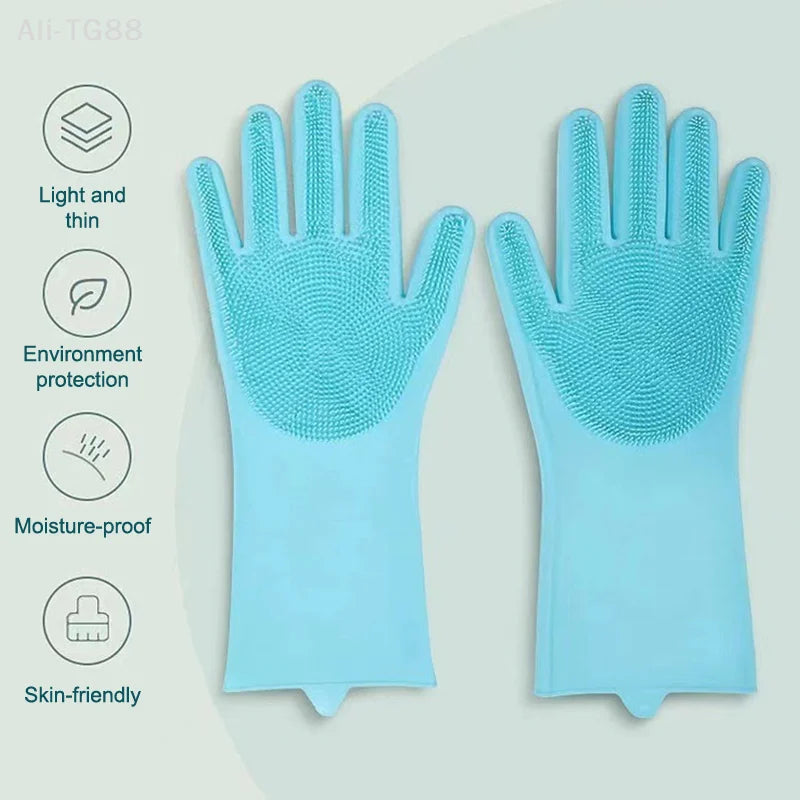 Pet Grooming Gloves for Dogs and Cats